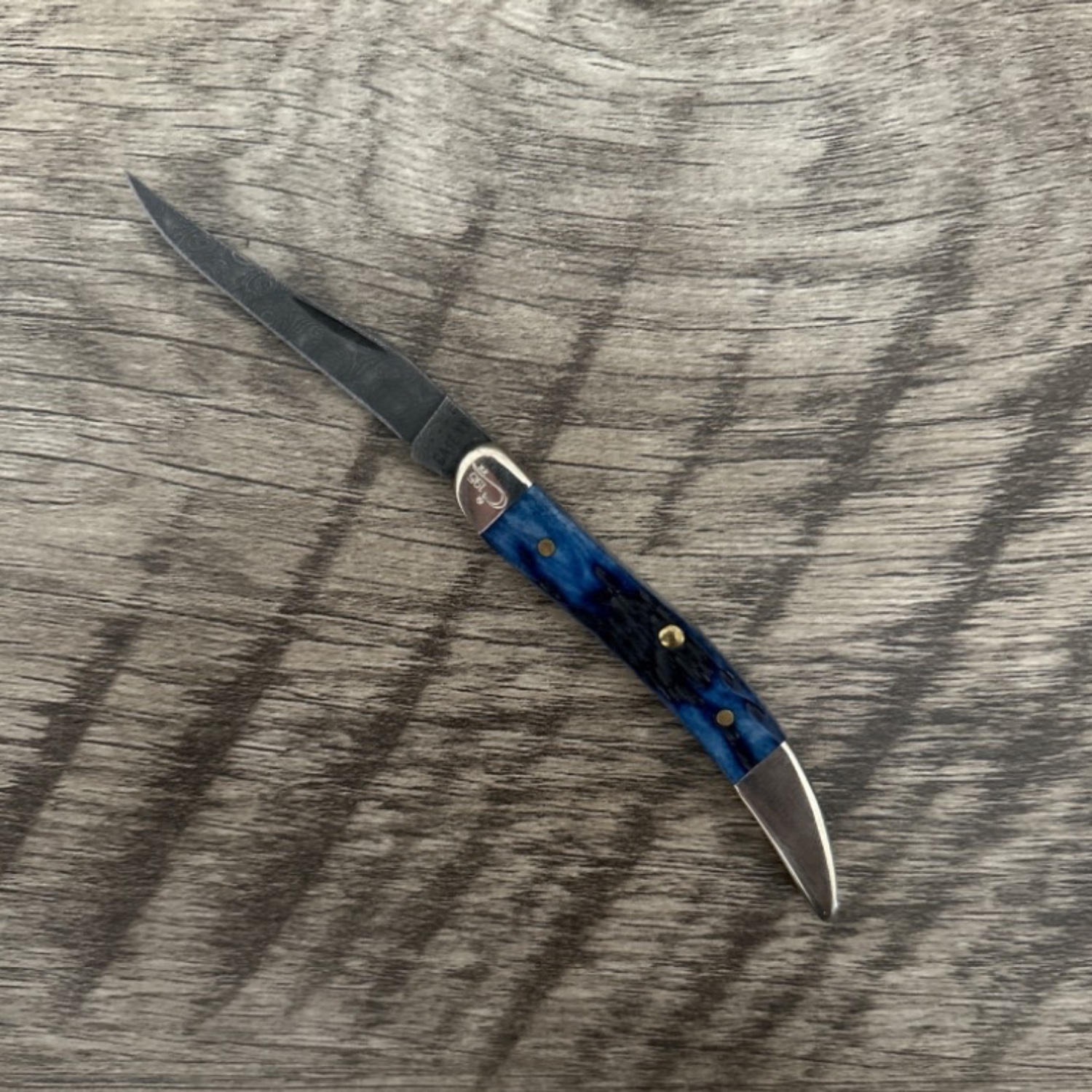 Bladebinge Case Small Texas Toothpick Damascus