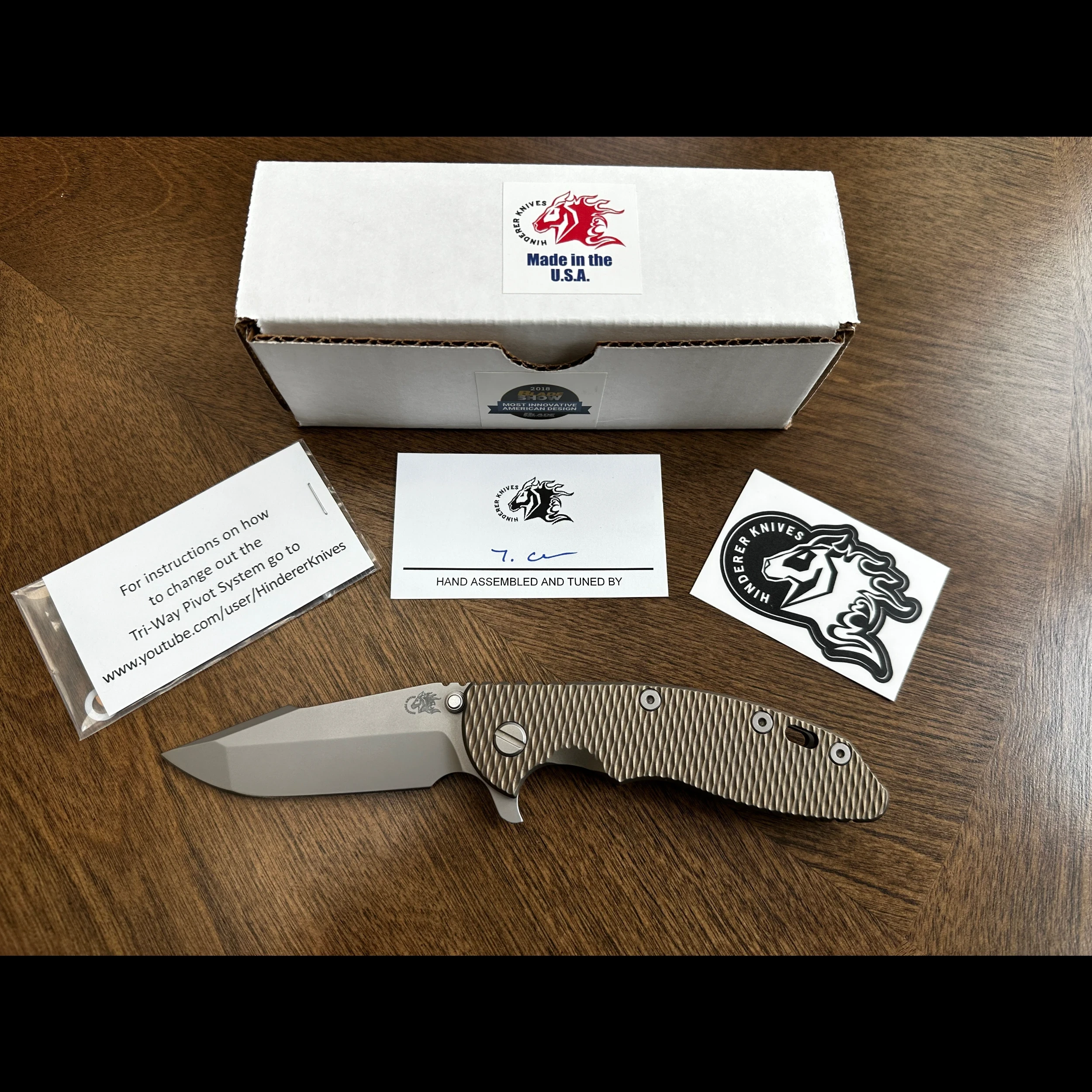 Bladebinge - Rick Hinderer XM-18 3.5