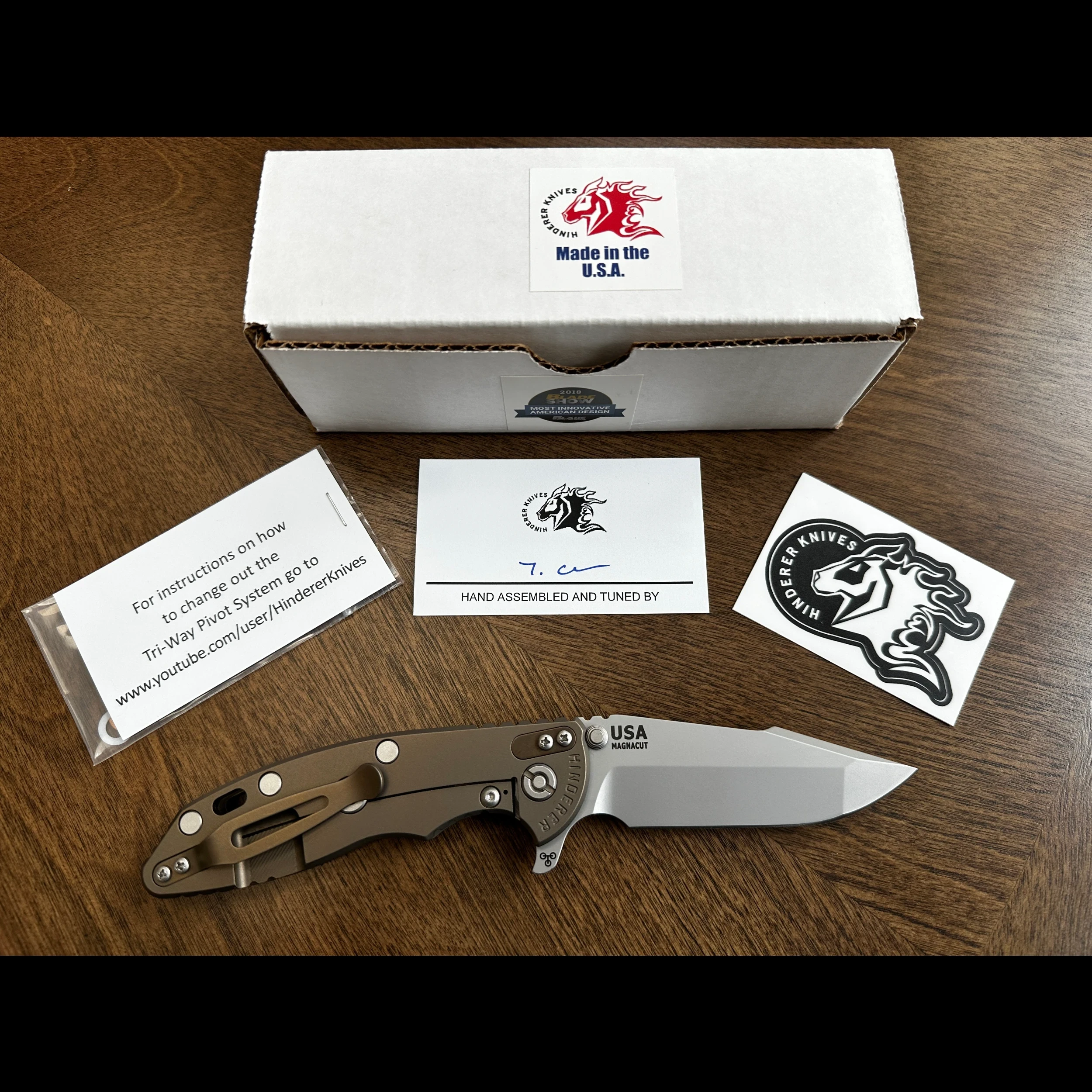 Bladebinge - Rick Hinderer XM-18 3.5