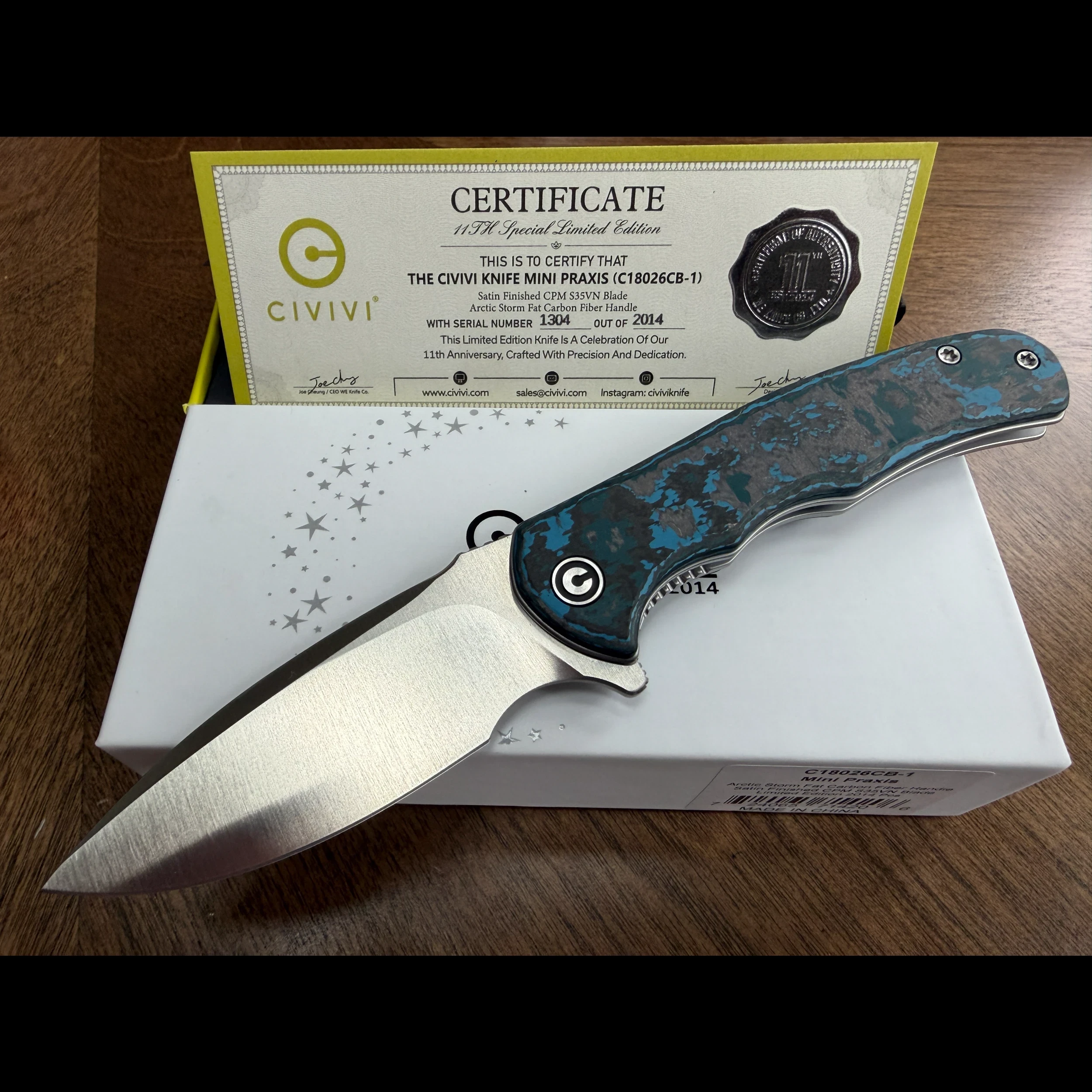 Bladebinge - Civivi Mini Praxis - Limited Edition - CPM S35VN