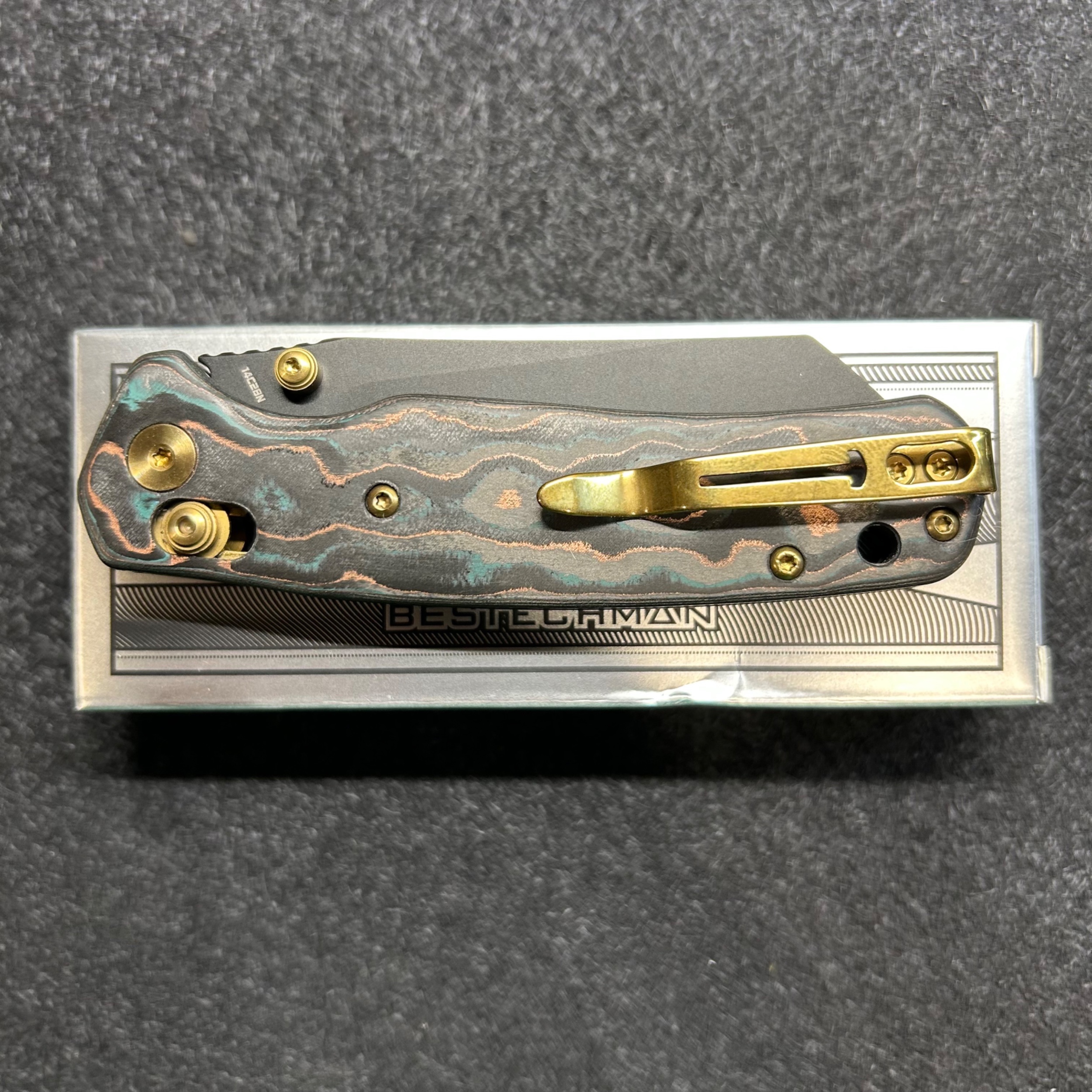 Bladebinge - Bestechman Cicada's Wing • Serrated • Shipwreck Camo