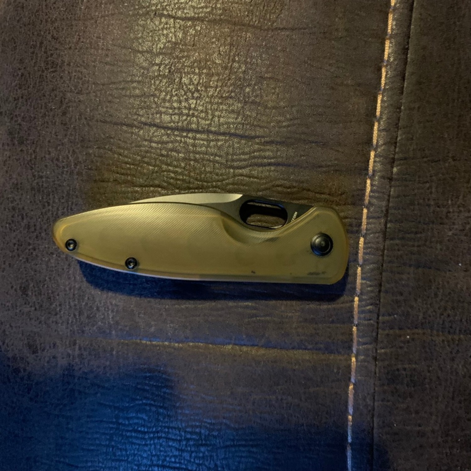 Bladebinge Arcform Sabre Ultem handle BHQ Exclusive 20CV blade