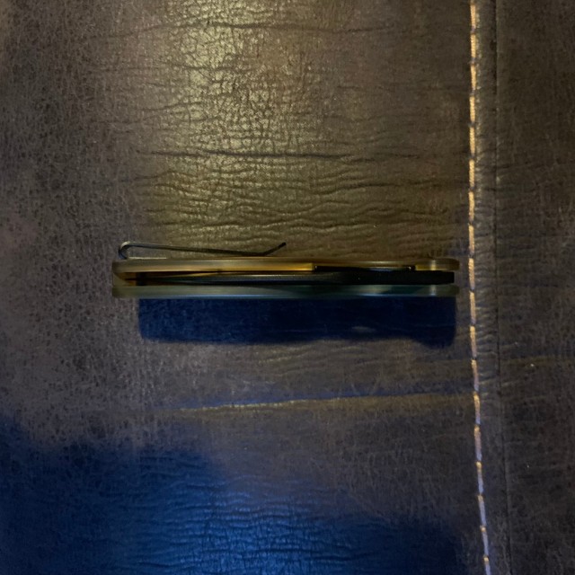 Bladebinge Arcform Sabre Ultem handle BHQ Exclusive 20CV blade