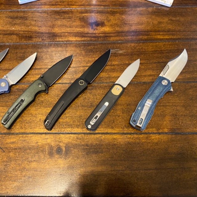 Knafsale budget knife collection