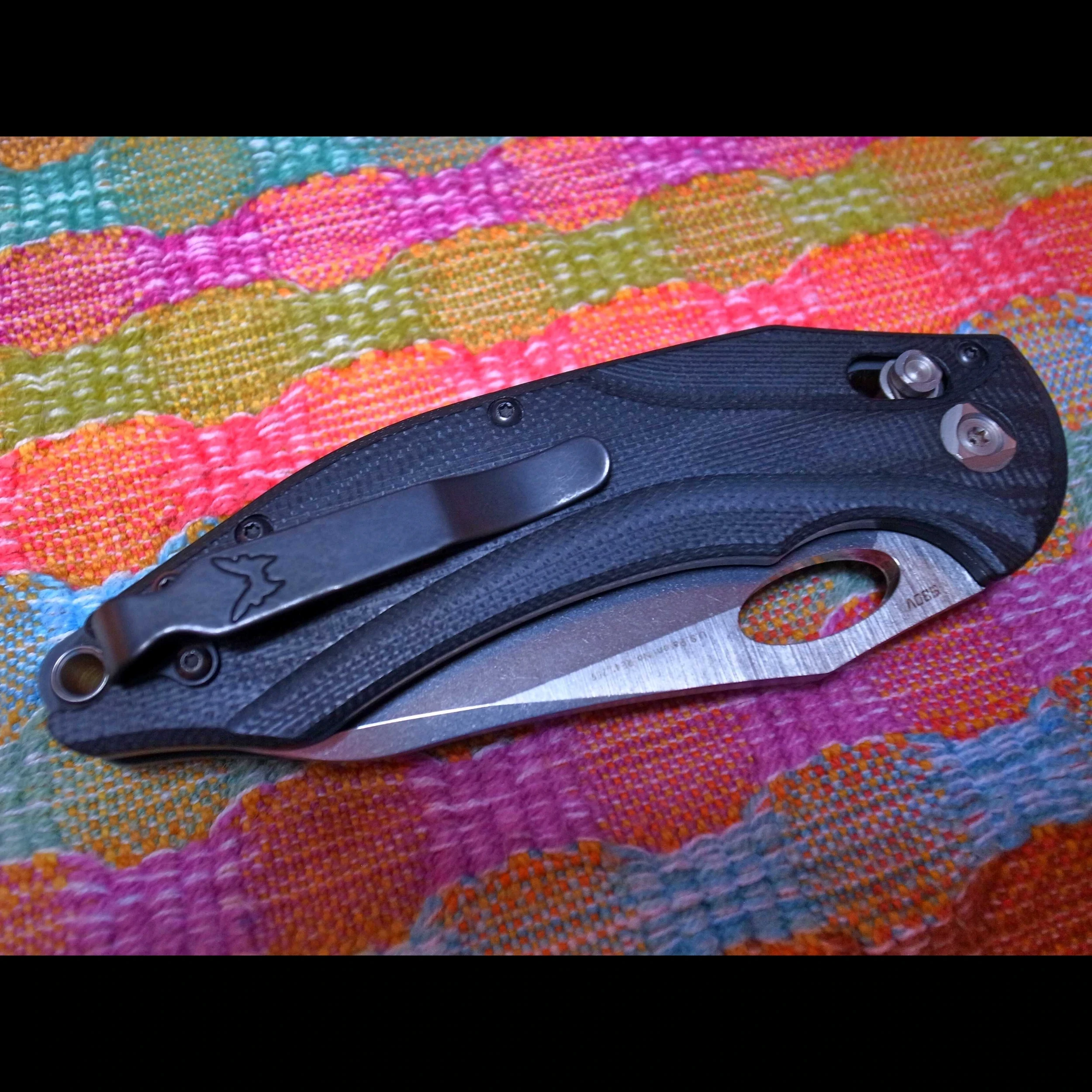 Bladebinge - Rare Benchmade Loco 808 First Production Axis Folder Knife