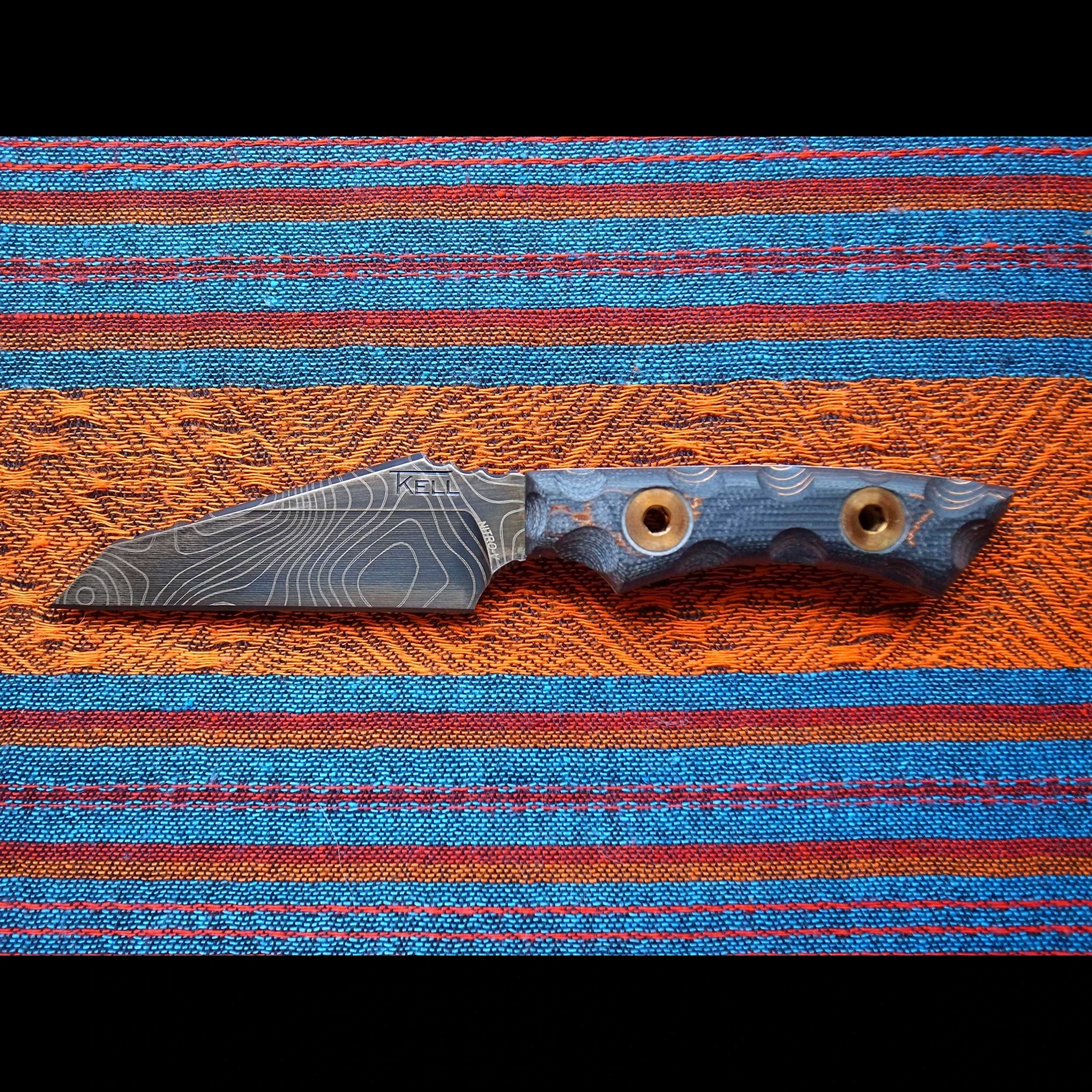 Bladebinge - Rare Tkell Knives x Melissa Backwoods WharnEDC