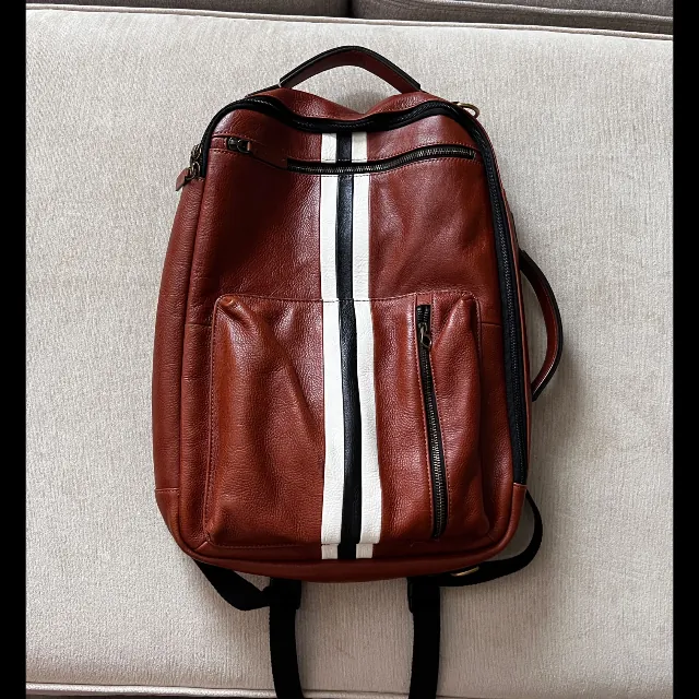 buckner leather backpack bag Fossil Men's Nylon Bag, Black : Clothing, Shoes & Jewelry 1 front zip pocket Fossil 20" Strap Buckner Backpack