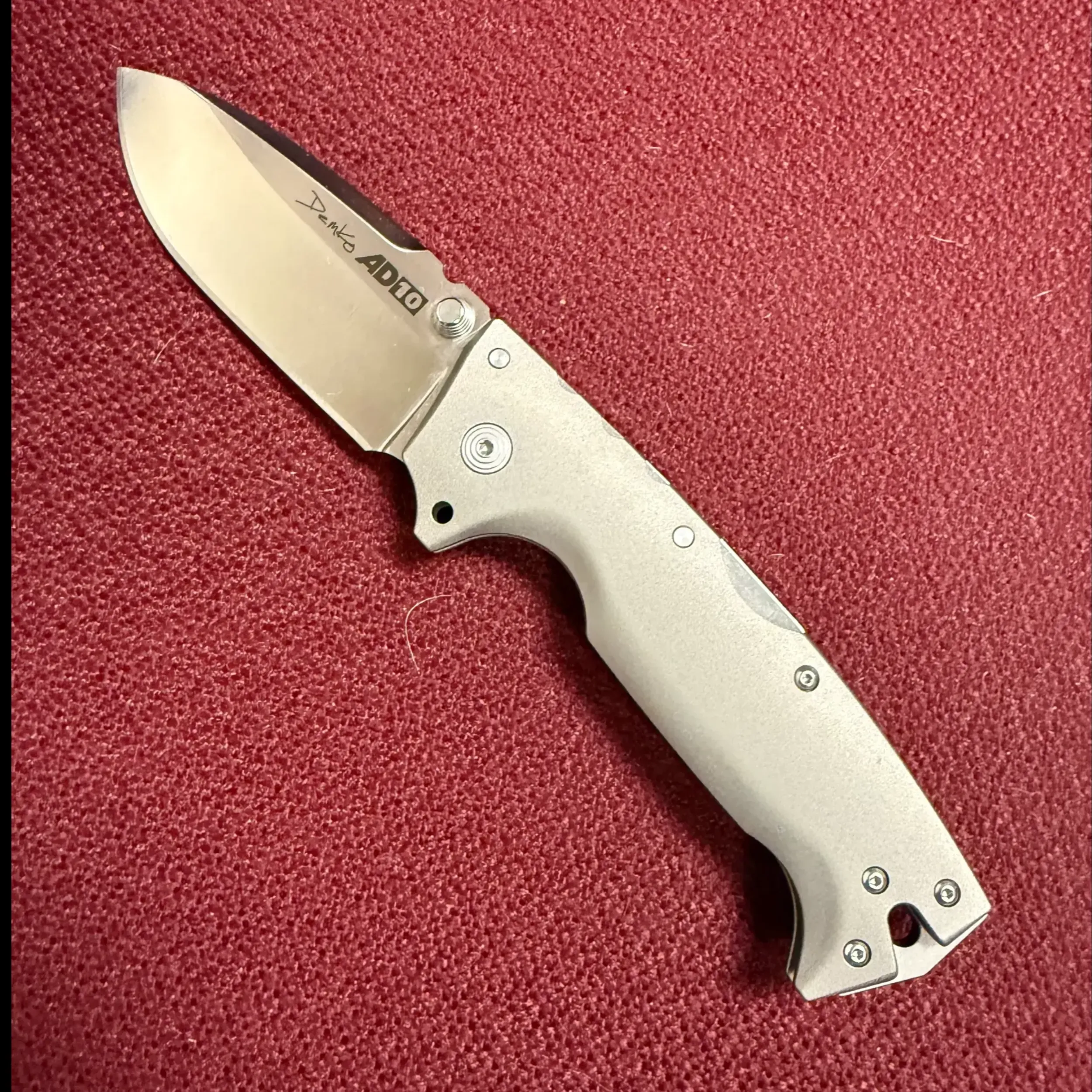 Bladebinge - Cold Steel AD-10 Demko Limited Edition Titanium 3V