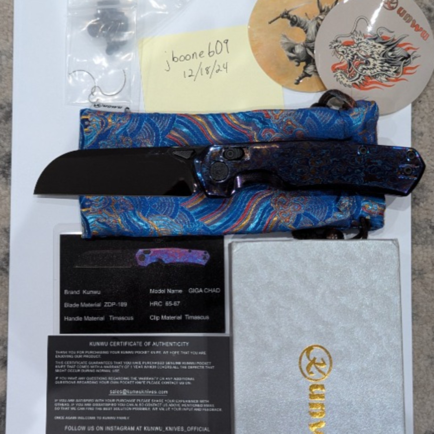 Bladebinge - Kunwu giga chad