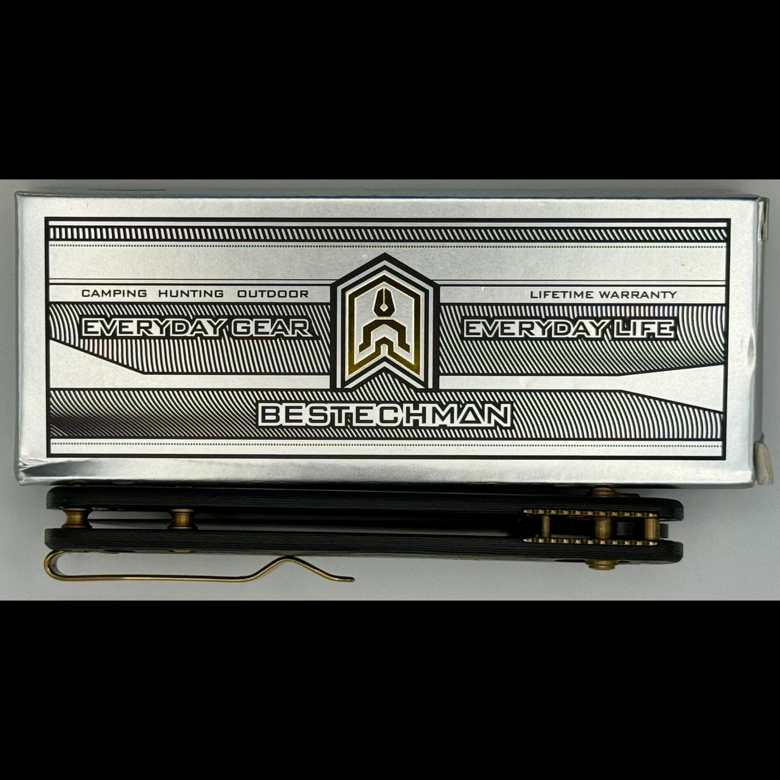 Bladebinge - Bestechman Cicada Wing Shipwreck Camo Carbon Gold Accent