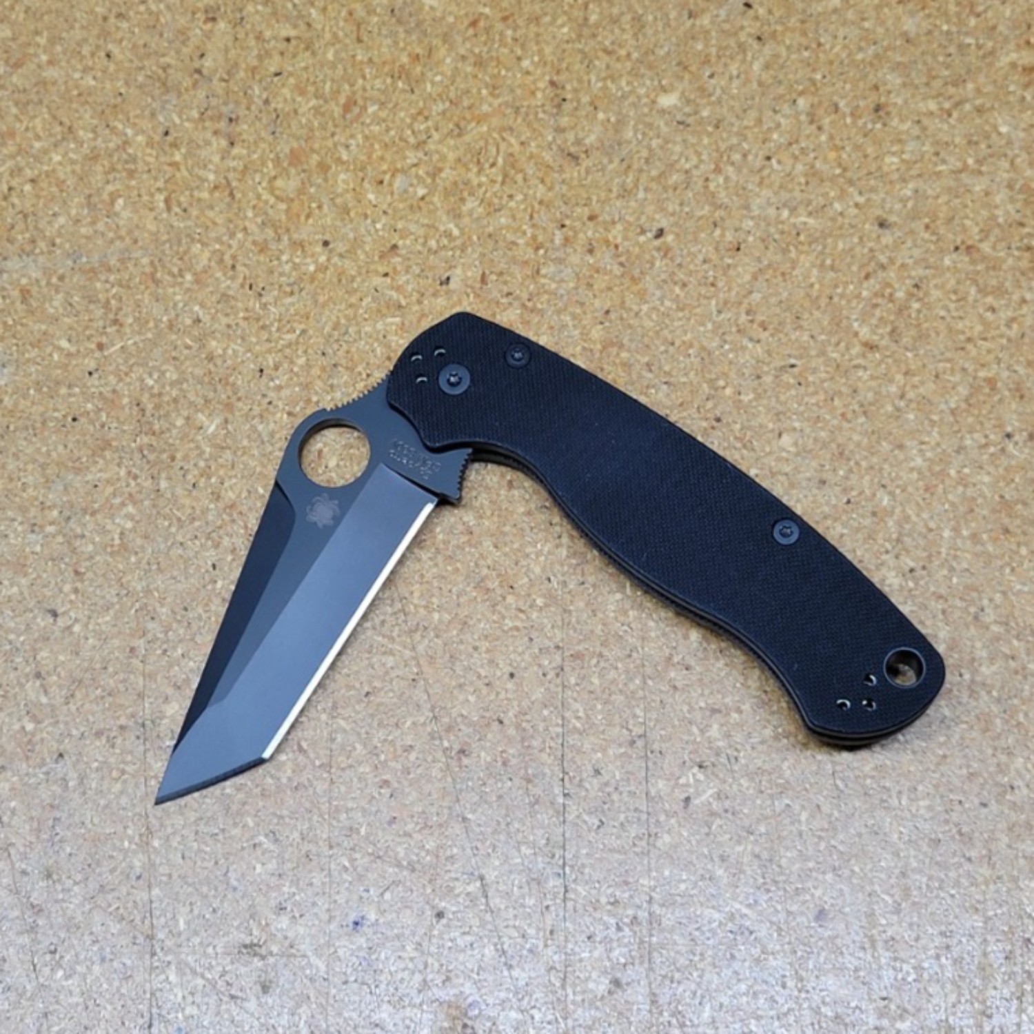 Bladebinge Spyderco Tanto PM2 C81GPTBK2 Blade HQ Exclusive
