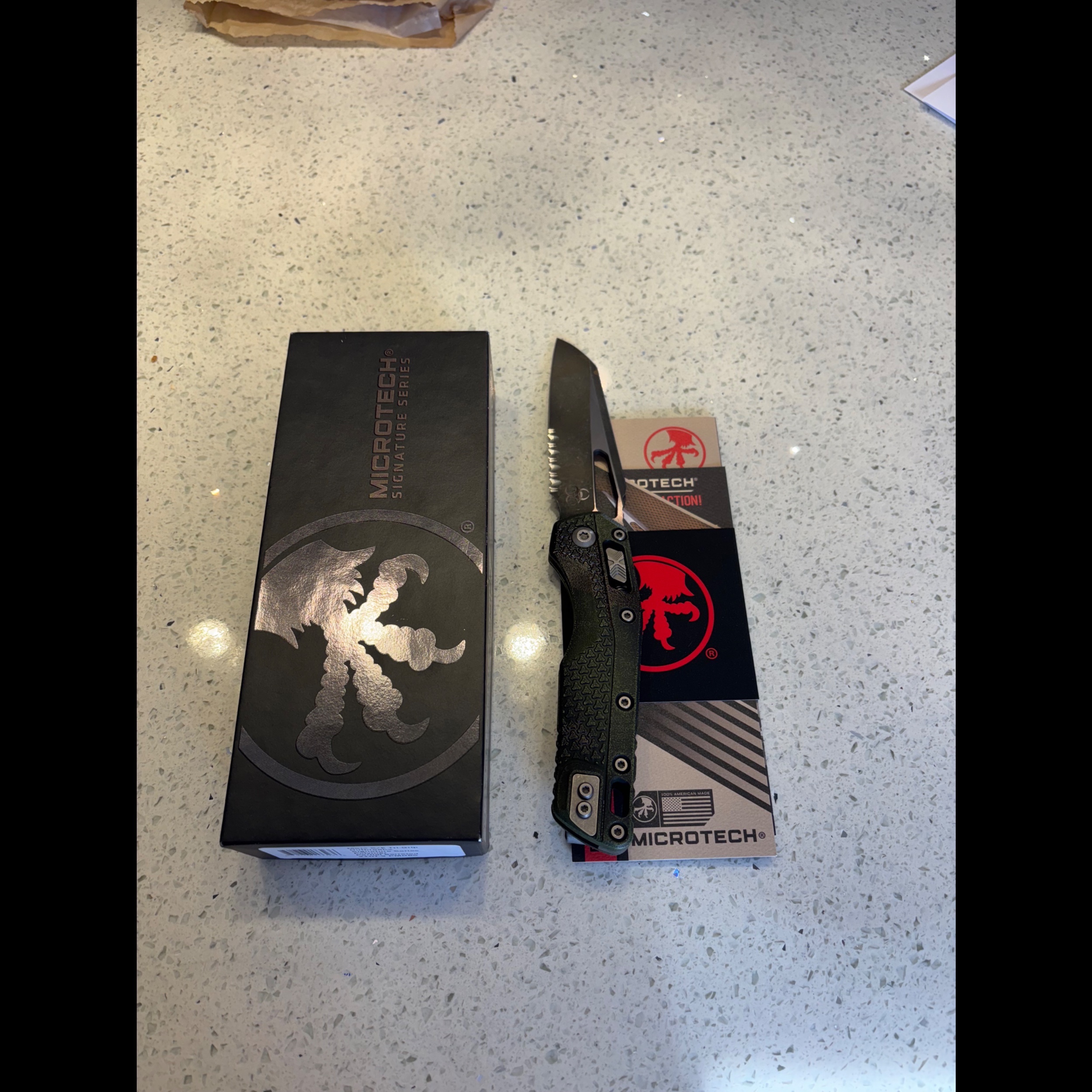 Bladebinge - BRAND NEW: Microtech MSI Outbreak Polymer
