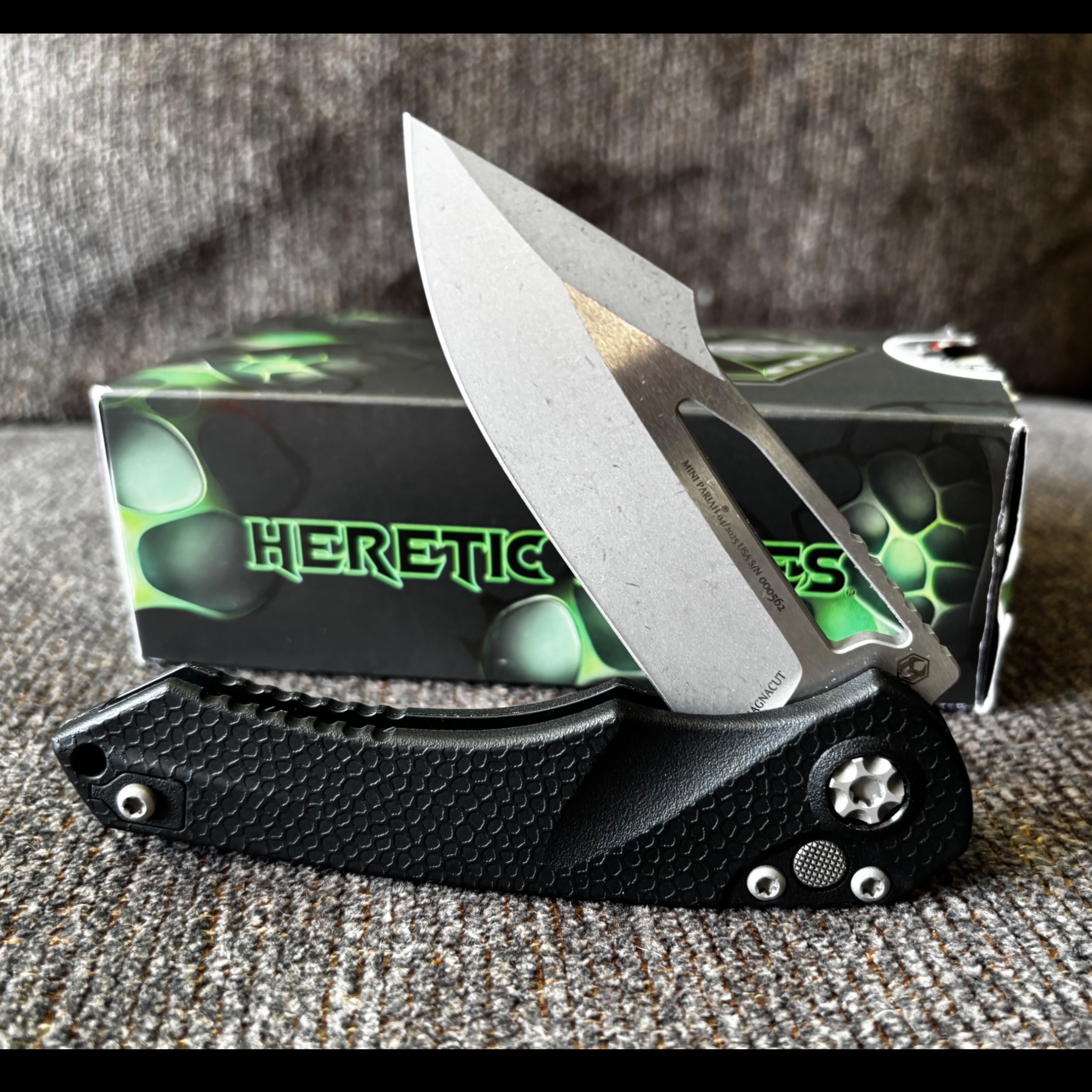 HereticMiniPariah-Magnacut-LNIB-WillTrade
