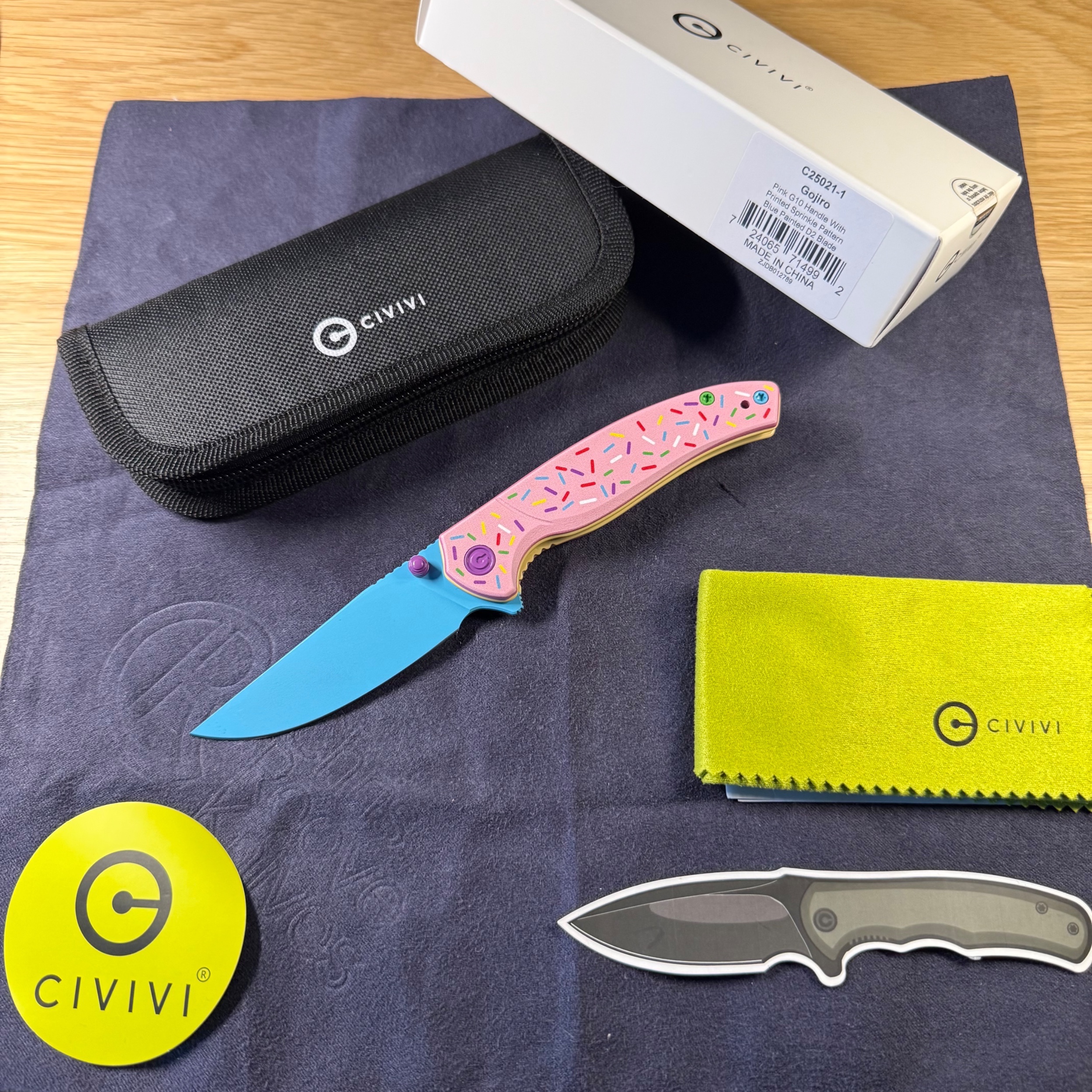 Bladebinge - CIVIVI Gojiro One Dessert Warrior Liner Lock Knife