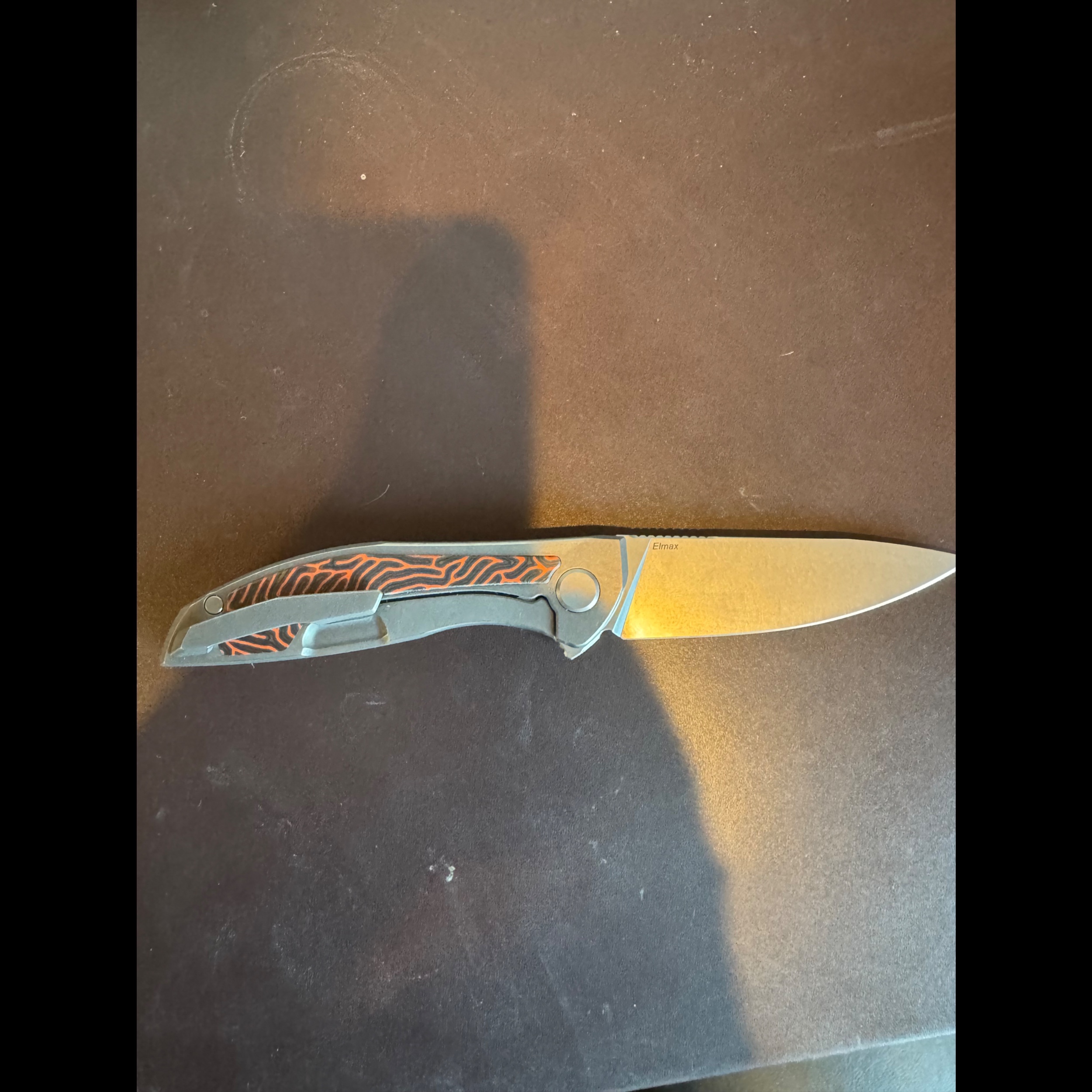 Bladebinge - Shirogorov Neon NL - Crazy Micarta - Knife Center Edition