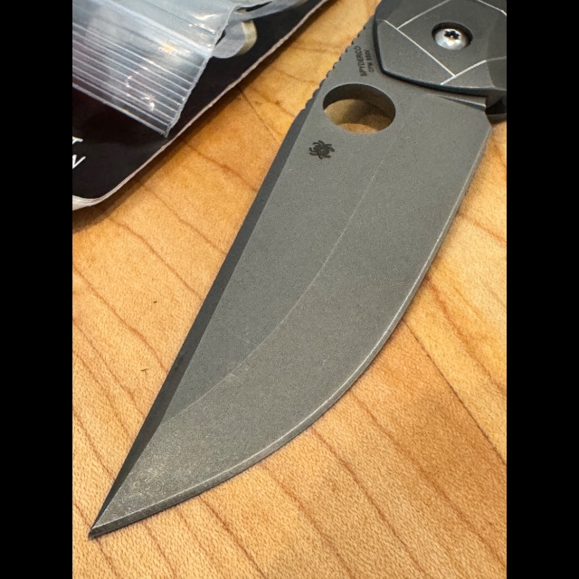 Bladebinge - Spyderco Nirvana S90V Blade Titanium Integral Frame Lock Knife