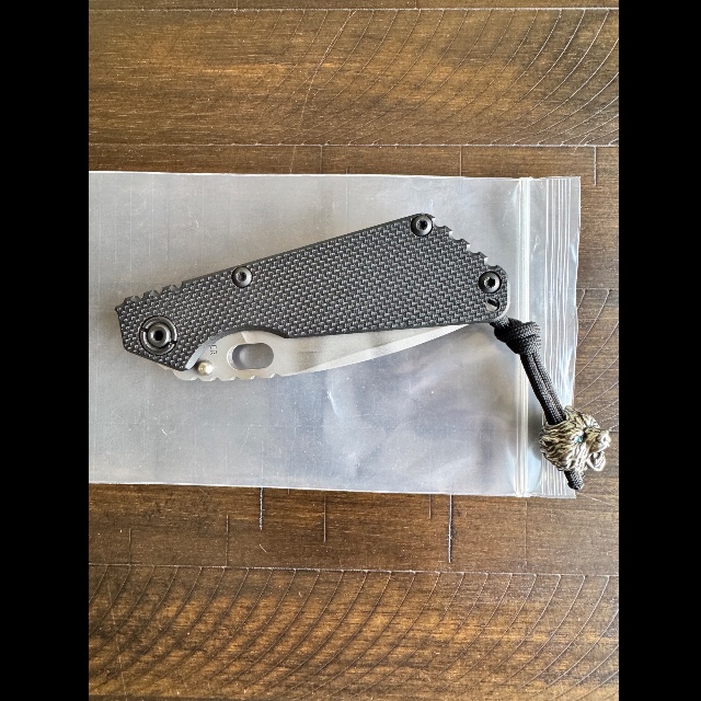 Bladebinge - Strider SnG Classic | Black G10 & Titanium | Ghost Stripe ...