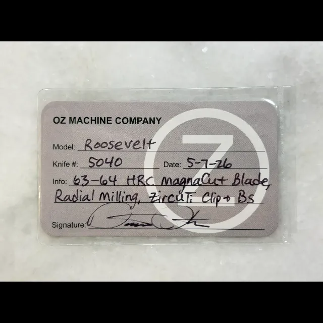 Bladebinge - Oz Roosevelt #5040 - Radial Stonewashed Scales with