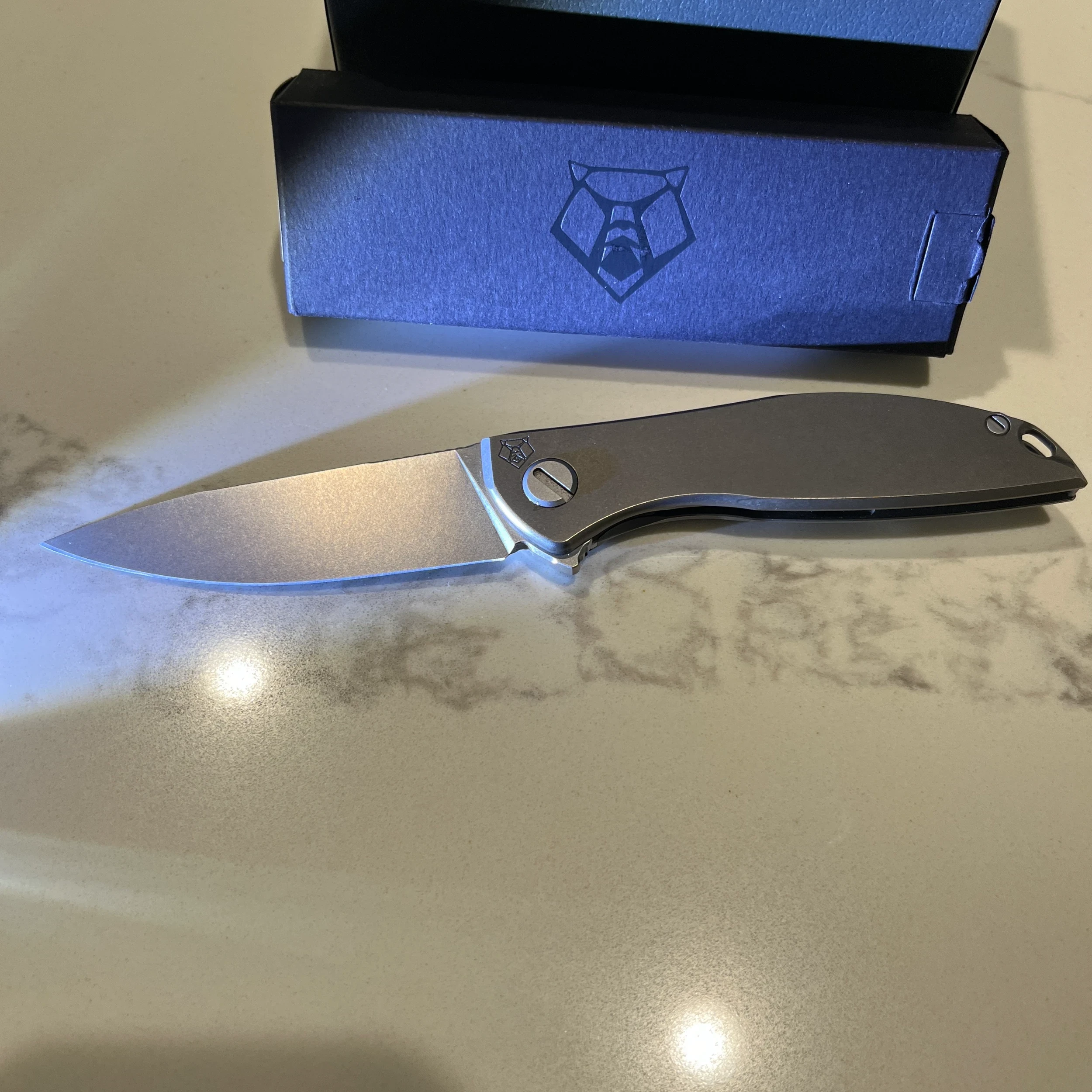 Bladebinge - Shirogorov Neon Lite - Cromax PM-Titanium Handle -MRBS