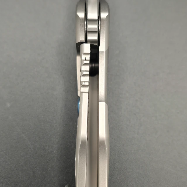 Bladebinge - Microtech ANAX Titanium Integral Hand Rubbed Satin M390 w ...