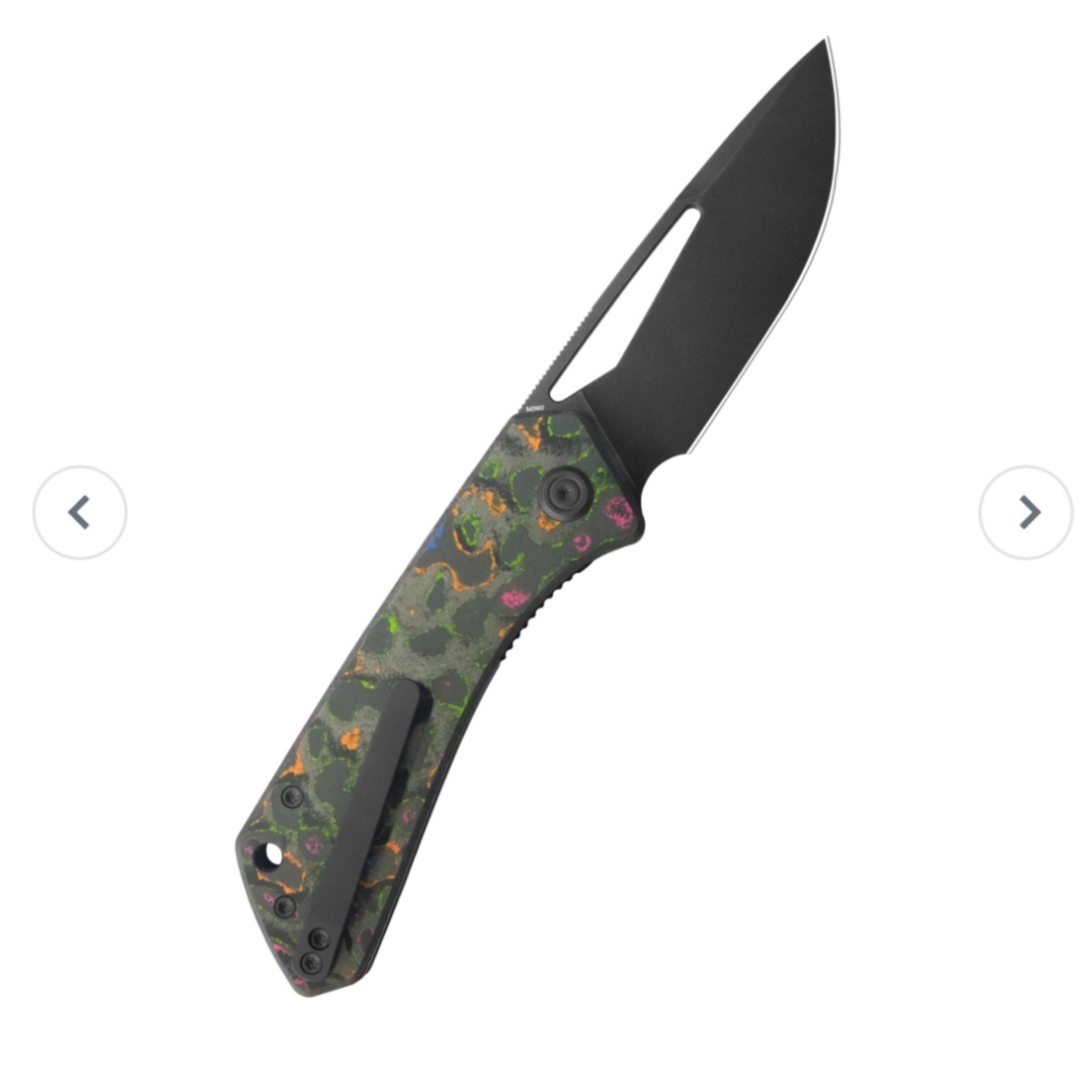 Bladebinge - KB Thalia Pocket Folding Knife 80's Camo Carbon