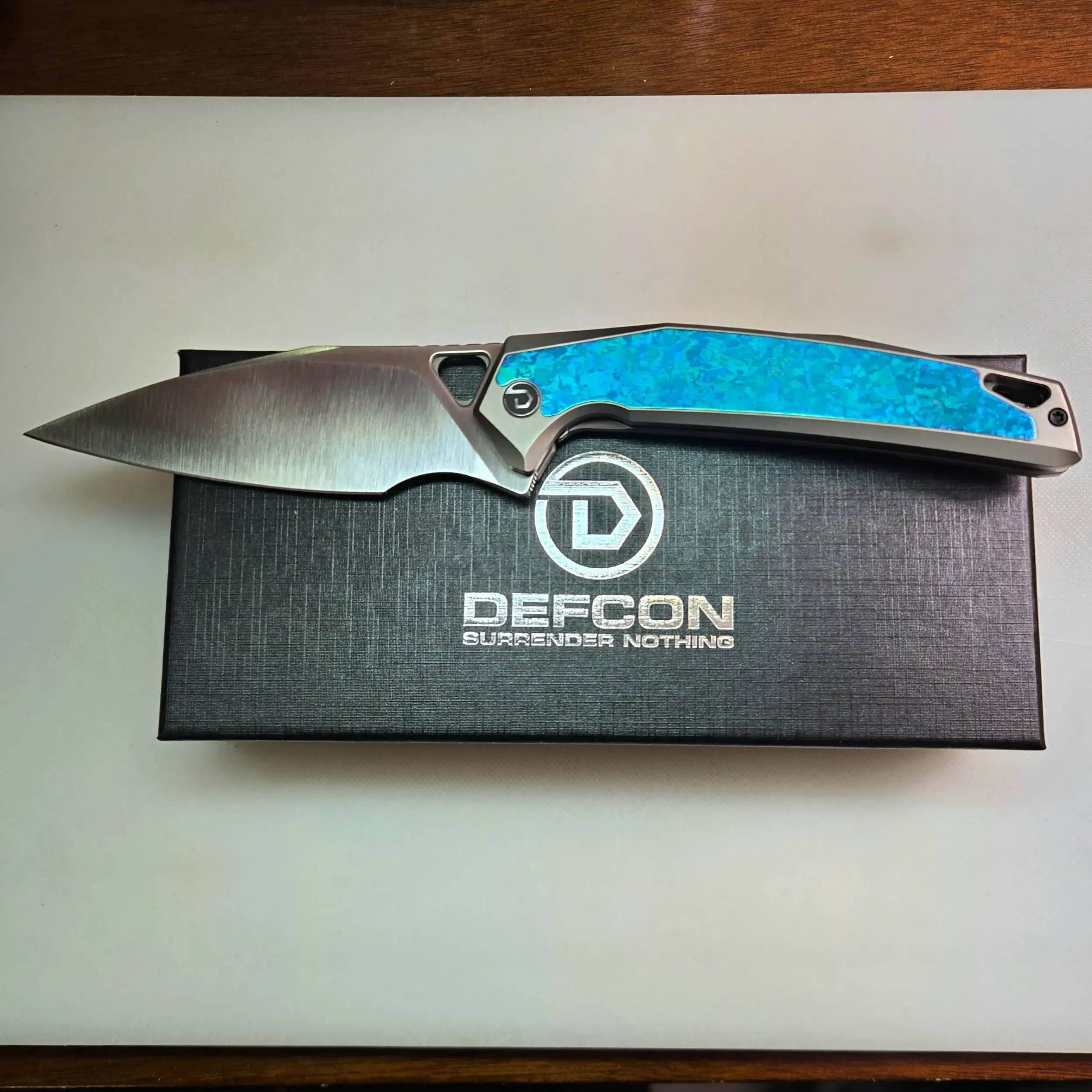 Bladebinge - DEFCON TD1005GN [Specter] Green Crystallized Titanium ...