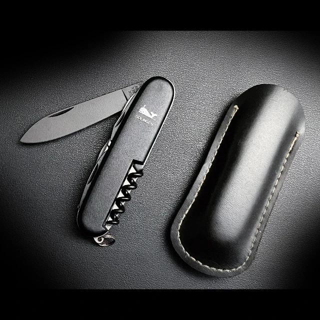 Bladebinge - INOX SOLINGEN GERMANY BLACK ROSTFREI SWISS ARMY KNIFE IN ...