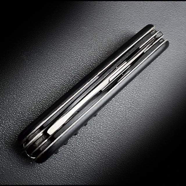Bladebinge - INOX SOLINGEN GERMANY BLACK ROSTFREI SWISS ARMY KNIFE IN ...