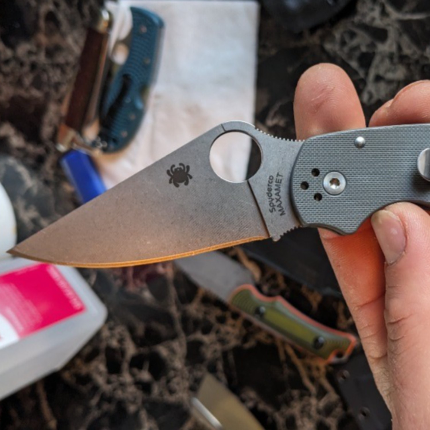 Bladebinge - Spyderco Paramilitary 3 Maxamet