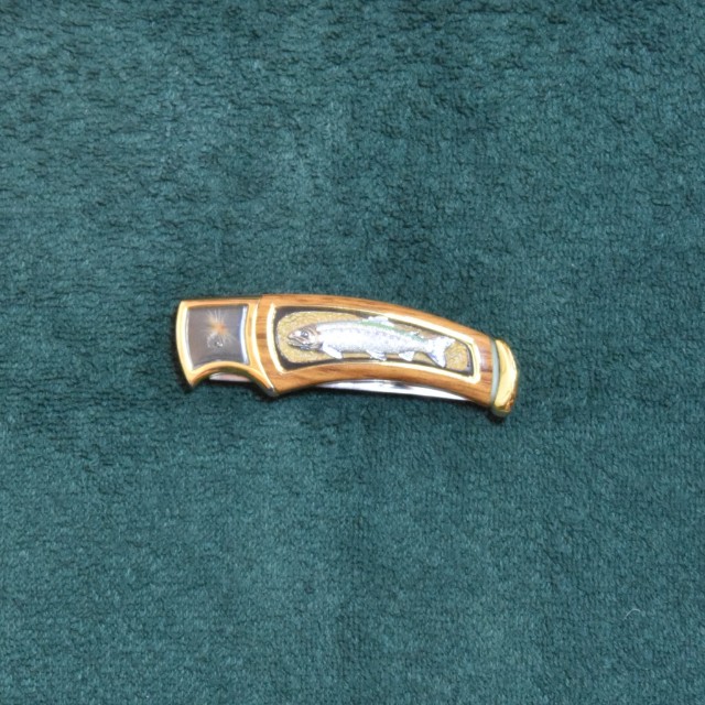 Bladebinge - Franklin Mint Collector Knife - Fly Fishing - 3.5