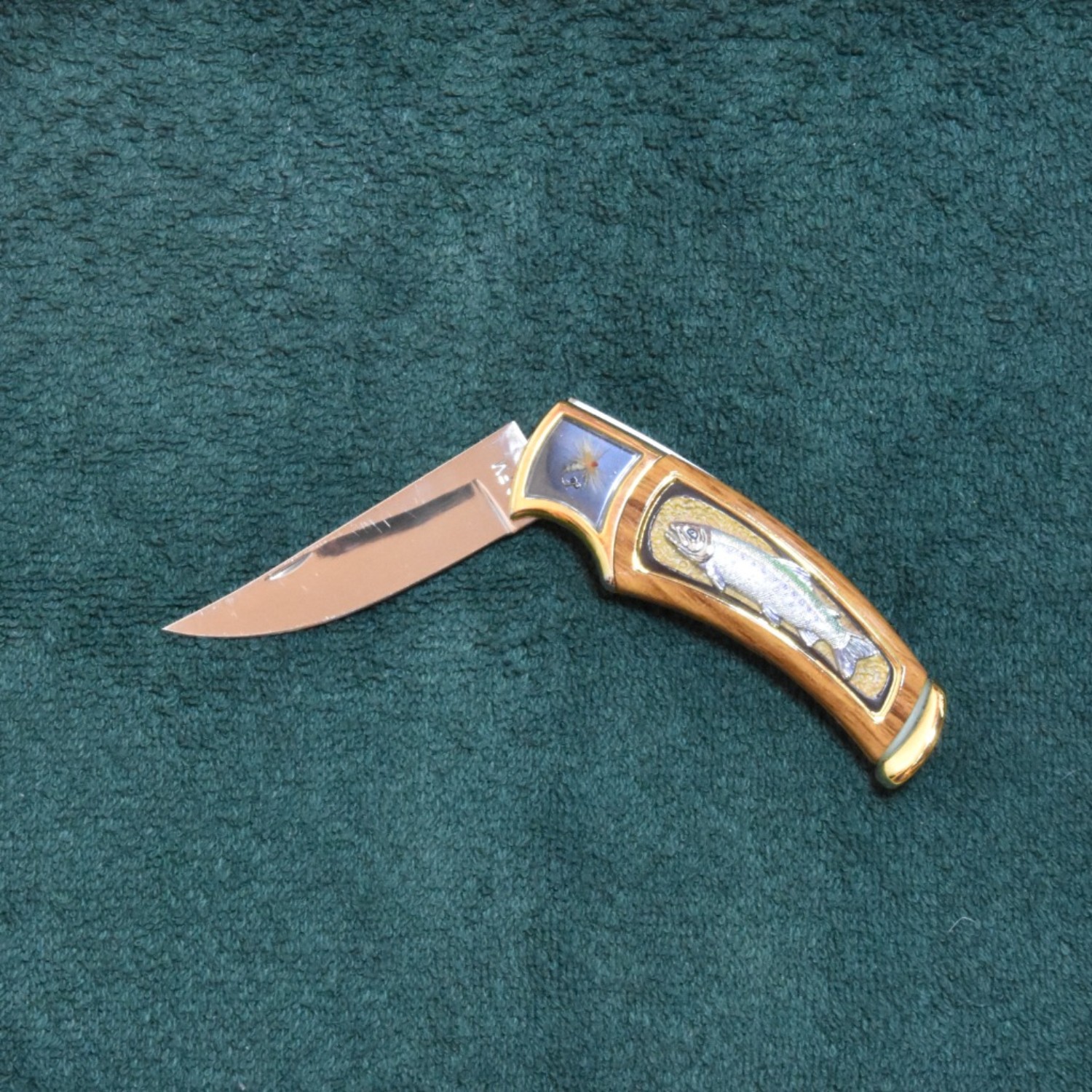 Bladebinge - Franklin Mint Collector Knife - Fly Fishing - 3.5