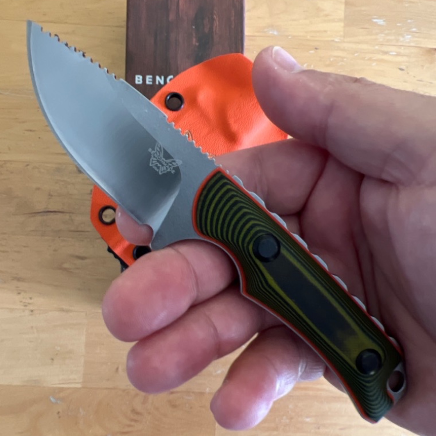 Knafsale Benchmade Hunt Hidden Canyon Hunter Fixed Blade Knife 2.79