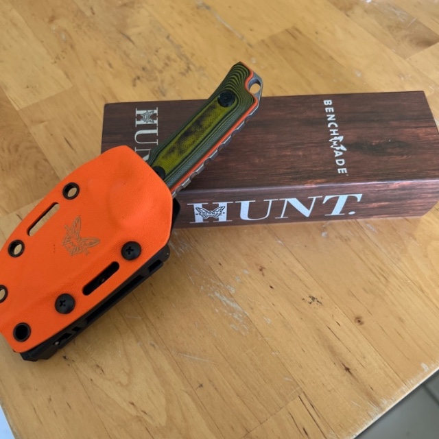 Knafsale Benchmade Hunt Hidden Canyon Hunter Fixed Blade Knife 2.79