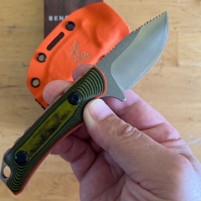 Knafsale Benchmade Hunt Hidden Canyon Hunter Fixed Blade Knife 2.79