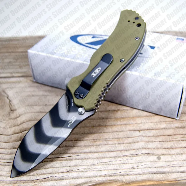 Bladebinge - Zero Tolerance 0350OLTS Assisted Opening Knife Tiger ...