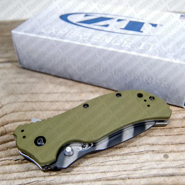 Bladebinge - Zero Tolerance 0350OLTS Assisted Opening Knife Tiger ...