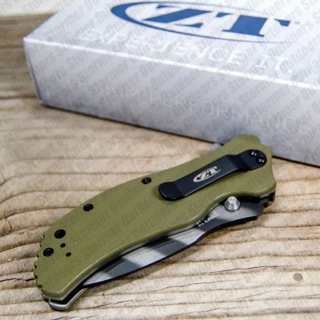 Bladebinge - Zero Tolerance 0350OLTS Assisted Opening Knife Tiger ...