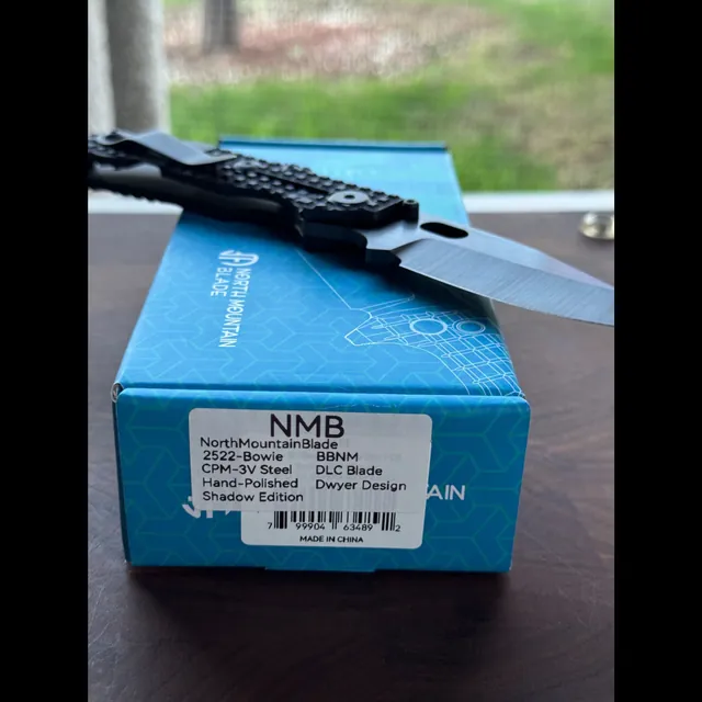 Bladebinge - North Mountain Blade Duane Dwyer BBNM 3V Frag Titanium