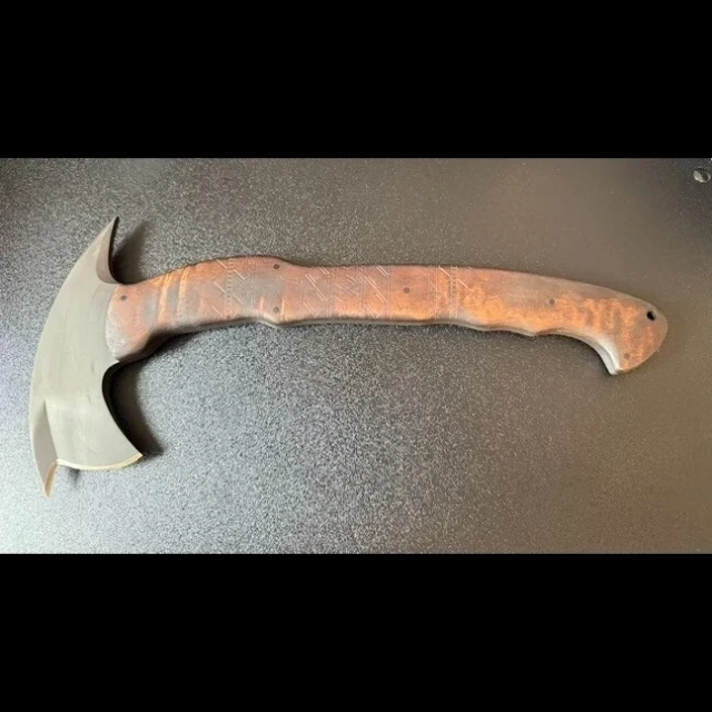 Bladebinge - Winkler Knives WK RnD Full Size Axe Maple Tribal Tomahawk ...