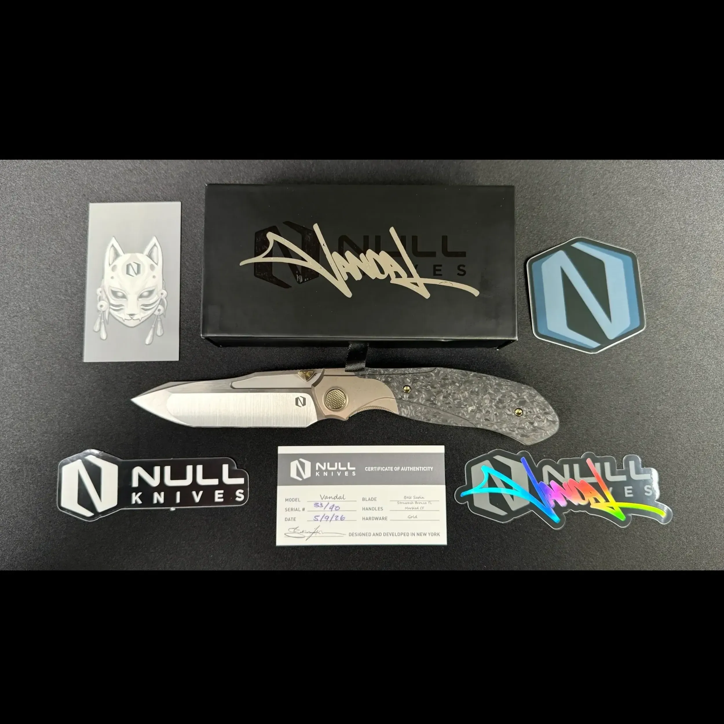 Bladebinge - Null Knives - Vandal (DLT - Exclusive)