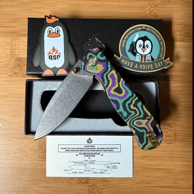 Bladebinge - QSP FERRET MARDI GRAS EDITION GOING GEAR EXCLUSIVE NITRO V