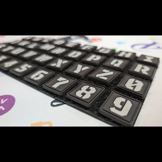 Bladebinge - CODEX PATCH KIT by Vaultcase (Alphanumeric Ranger Eye Patches)
