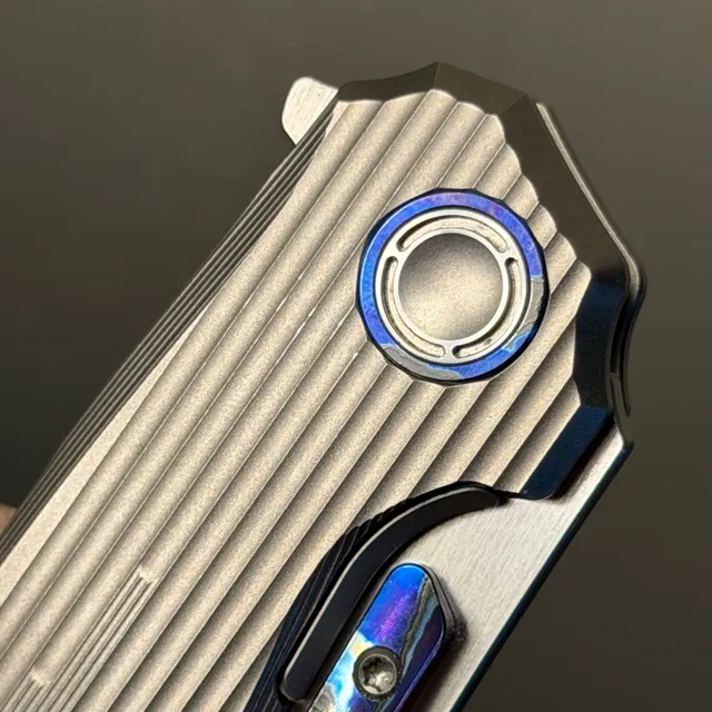 Bladebinge - Reate Mantis (Milled Scales/ZircuTi Clip & Accents)