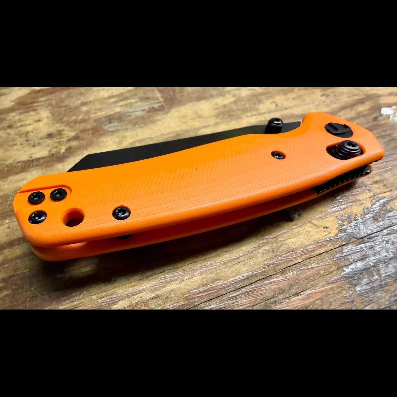 Bladebinge - BESTECH CICADA'S WING EXCLUSIVE Orange G10 Black