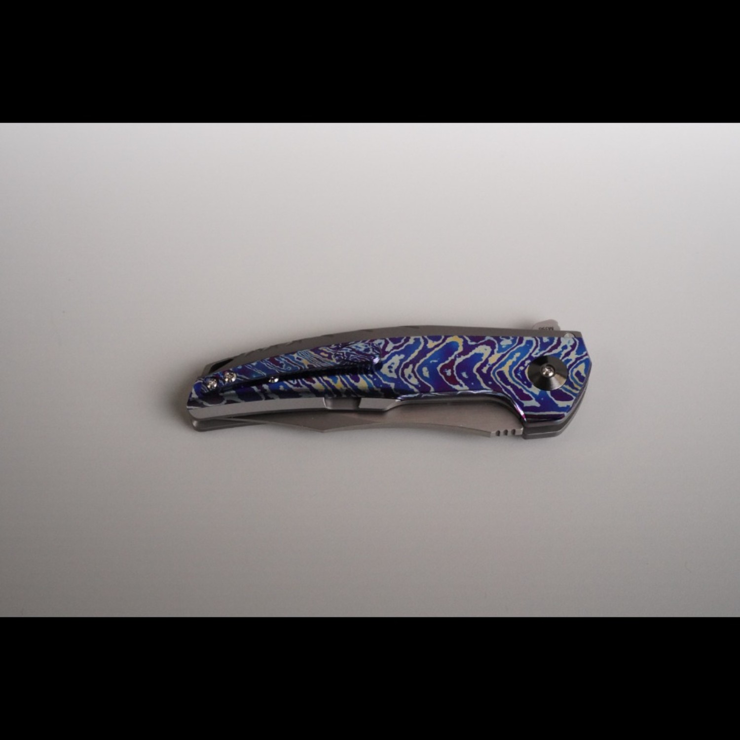 Bladebinge - Reate Knives Jack 1.5 Titanium Intergral Mokuti Inlay