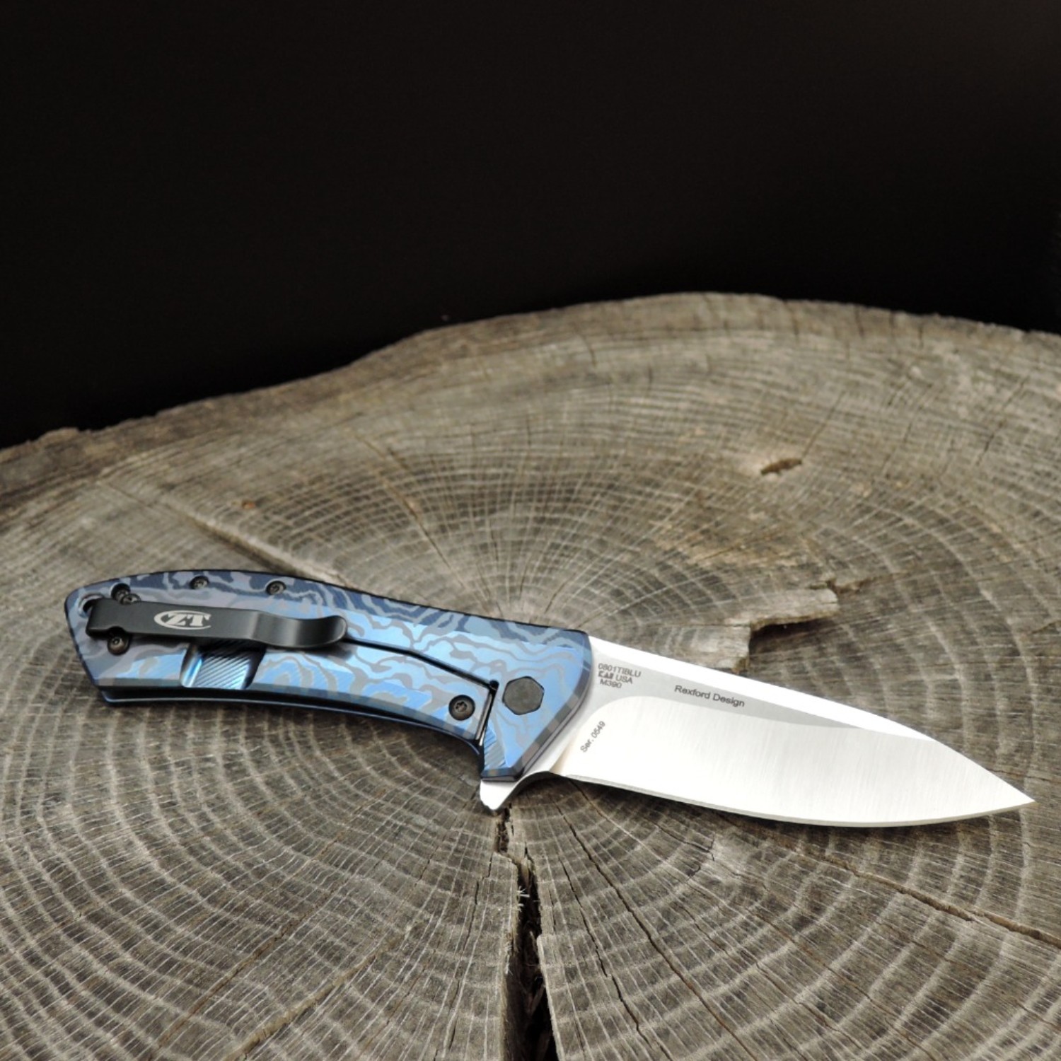 Bladebinge - Zero Tolerance ZT 0801TIBLU - SPRINT RUN - Blue