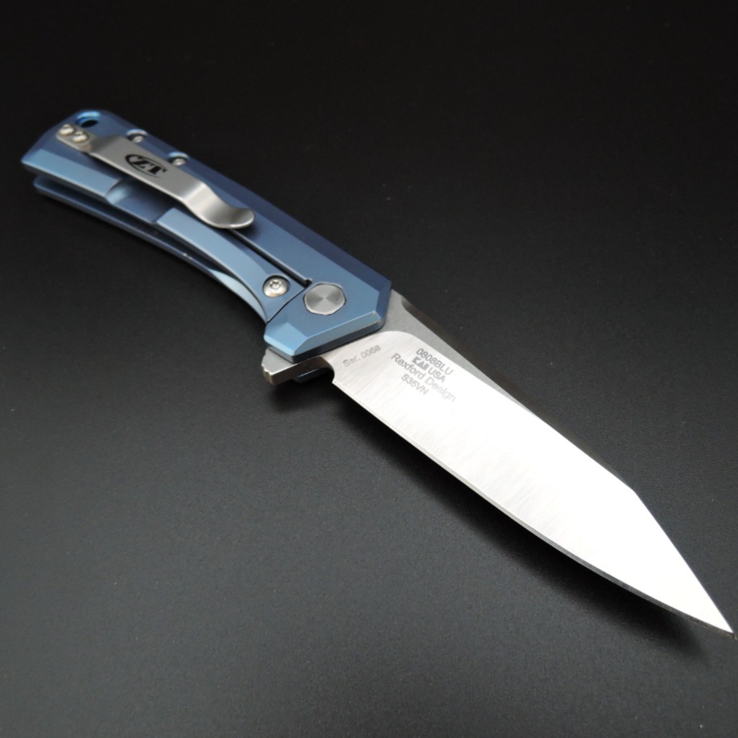 Bladebinge - ZERO TOLERANCE ZT 0808BLU Rexford Design