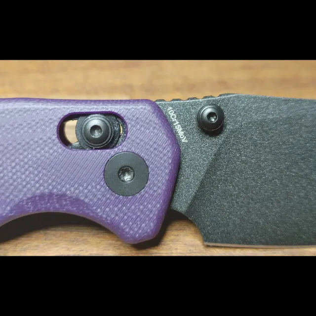 Bladebinge - Bestechman - Cicada's Wing - Purple G10 Handle