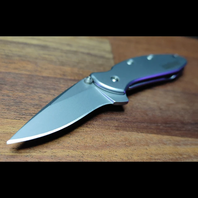Bladebinge - Kershaw USA - Scallion Stainless - Ken Onion Design