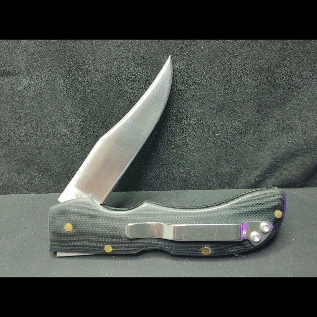 Bladebinge - Rough Ryder RR2646 Black G-10 Lockback 3.5in Closed RR2646